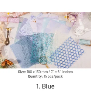 fancy net mixed material decorative paper 8