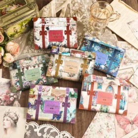 Fantasy Boxed Scrapbook Paper - Butterfly, Windows