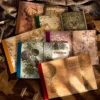 Fantasy Dark Journaling Background Paper