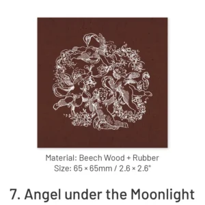 Fantasy Galaxy Series Vintage Wooden Rubber Stamp fantasy galaxy series vintage wooden rubber 14