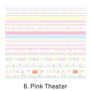 fantasy holiday rainbow washi tape set 13