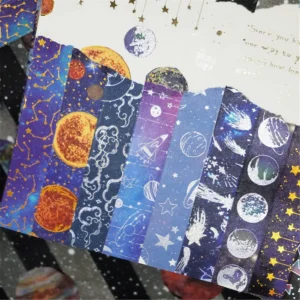 fantasy planet hot stamping washi tape 5