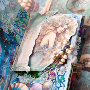 fantasy sea series decorative material paper 7