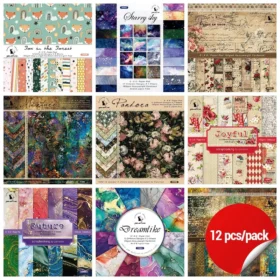 Fantasy World DIY Photo Album Scrapbook Paper