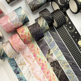 Fashion Versatile Texture Pattern Washi Tape Set
