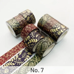 fashion versatile texture pattern washi tape 11
