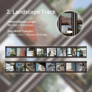 film streamer series nostalgic film clear 11