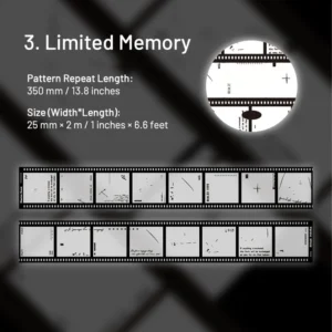 film streamer series nostalgic film clear 12