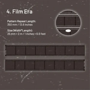 film streamer series nostalgic film clear 13