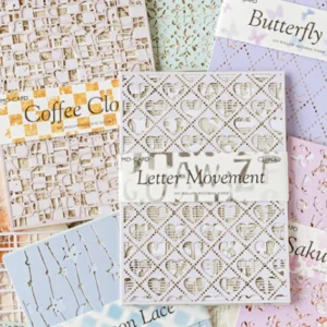 finger art series hollow material paper 12