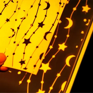 finger art series hollow material paper 14