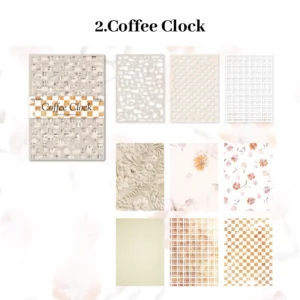 finger art series hollow material paper 18