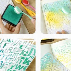 finger art series hollow material paper 8