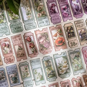 flat die cut decorative sticker packrose 2