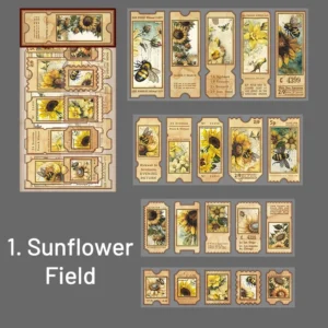 flat die cut decorative sticker packrose 7