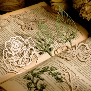 floating flower art retro hollow background 6