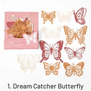 floating flower art retro hollow background 8