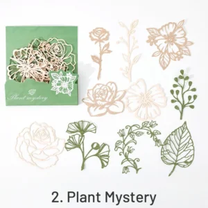 floating flower art retro hollow background 9