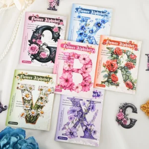 Floral Alphabet Decorative Tape