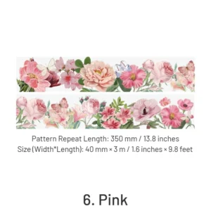 floral blossoms in full garden retro 14