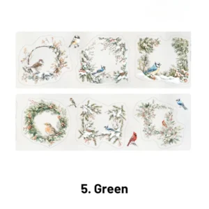 floral branch themed decorative tape 10