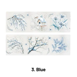 floral branch themed decorative tape 8
