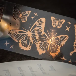 floral hot stamping decorative tape 2