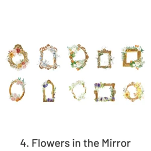 floral love song plant sticker pack 10