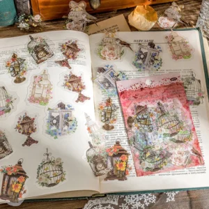 floral love song plant sticker pack 4