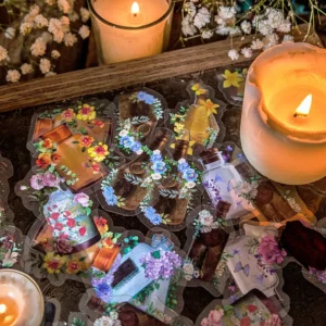 floral love song plant sticker pack 5