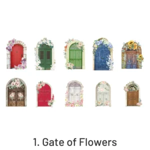 floral love song plant sticker pack 7