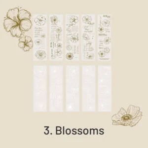 floral plant vintage tracing paper paper 7