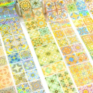 floral tile pattern collection decorative clear 5