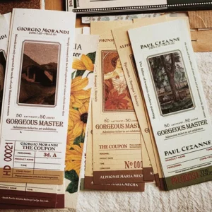 florence medieval travels retro pattern material 3