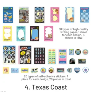 florida paradise adhesive sticker background paper 8