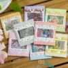 Flower and Film Clear Transparent Decorative Sticker