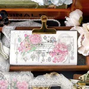 flower and plant holographic clear transparent 4