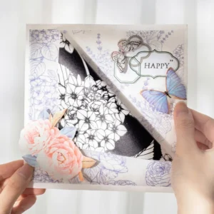 flower and plant sulphuric acid paper 4