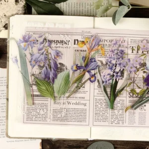 flower and poetry series clear transparent 4