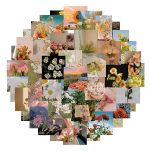 flower and sky vinyl stickers 2