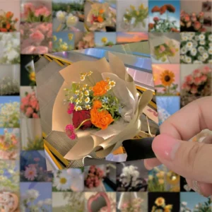 flower and sky vinyl stickers 5