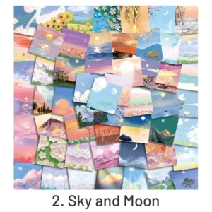 flower and sky vinyl stickers 9