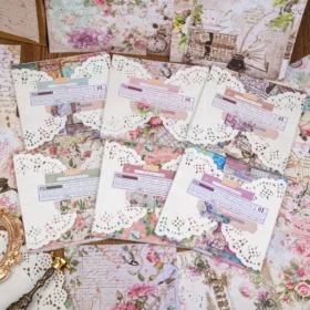 Flower Background Journal Paper