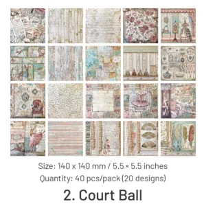 flower background journal paper 6