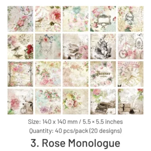 flower background journal paper 7