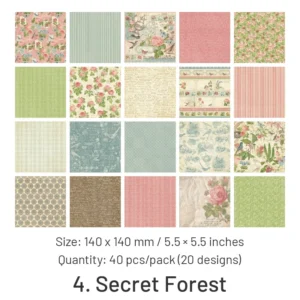 flower background journal paper 8