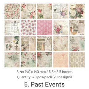 flower background journal paper 9