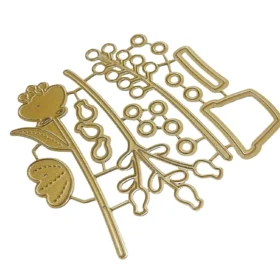 Flower Branches Carbon Steel Crafting Dies Scrapbooking Die-Cuts