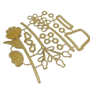 Flower Branches Carbon Steel Crafting Dies Scrapbooking Die-Cuts