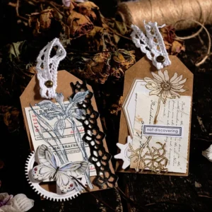 flower cottage plant stickers daisy magnolia 2